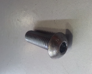 Screw Allen Head Domed M10x30 Mm Zb